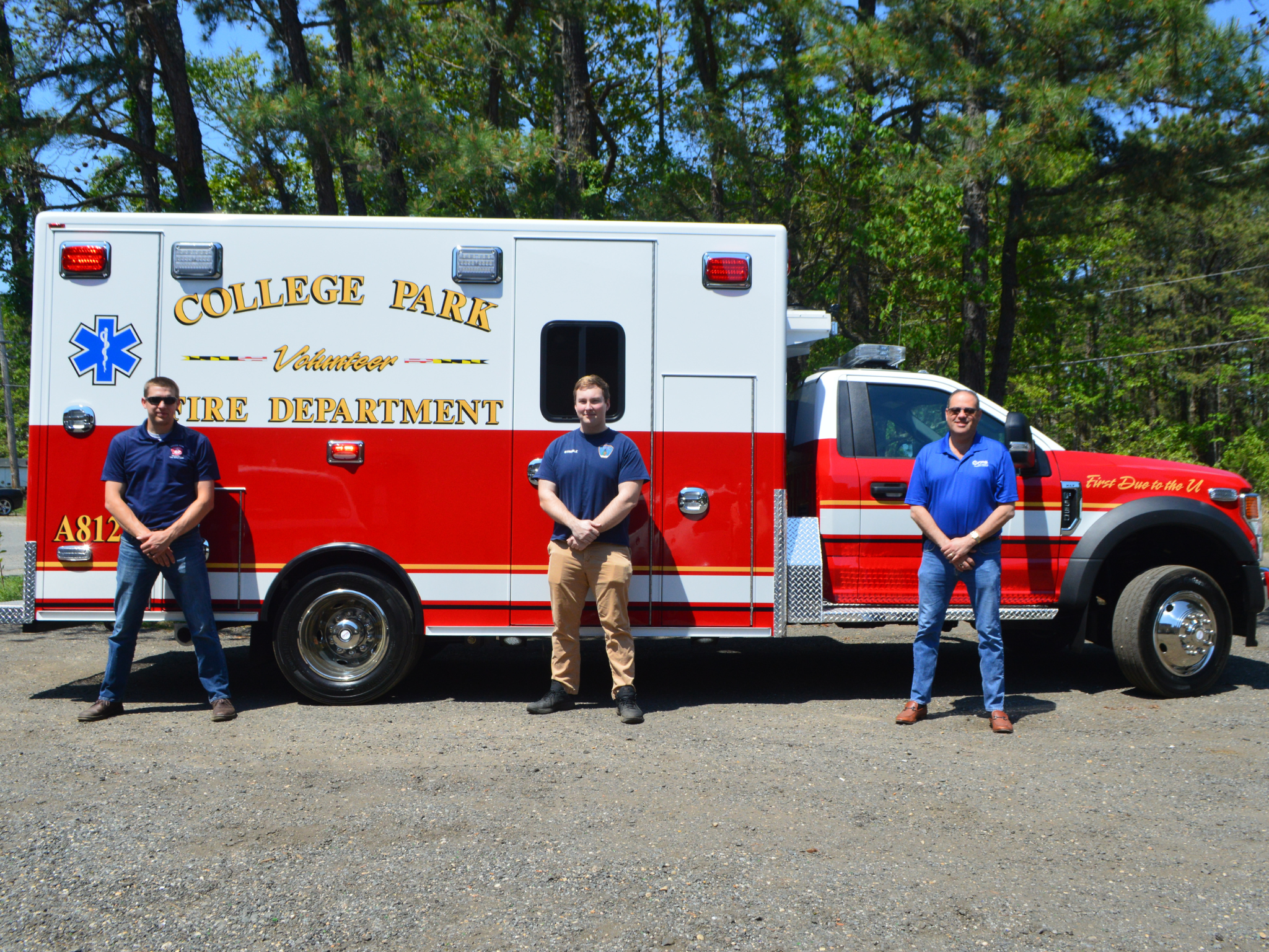 College Park Maryland First Priority Group FPG Ambulance Remount Ambulance Refurb