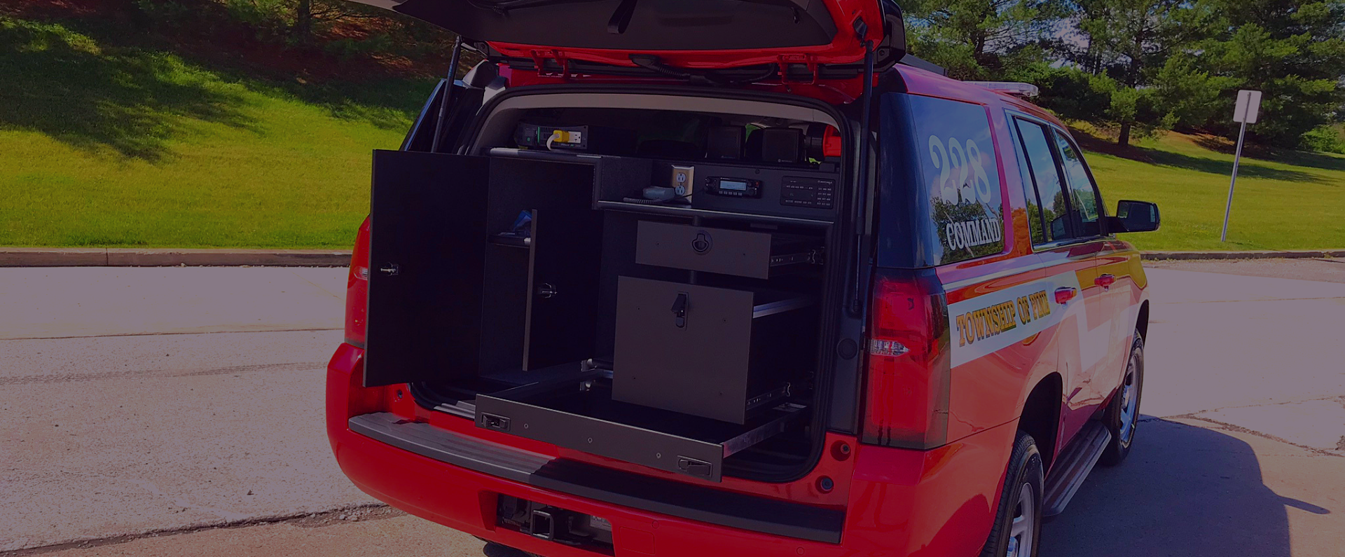 First Priority Emergency Vehicle Specialty Cabinet and Consoles
