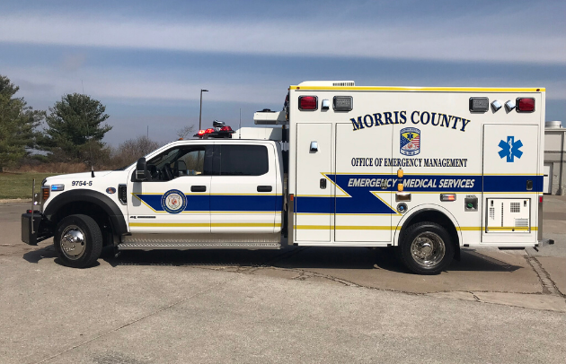 First Priority Emergency Vehicles Morris County EMS Demers Ambulances New Ambulance Box Ambulance Manufacturer South Shore Health 