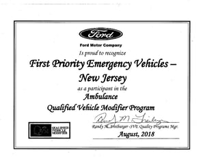 Ford QVM Certifcation 201810232018-001