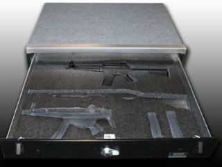 First Priority Emergency Vehicles Specialty Vehicle Cabinets DR-WL-40 WEAPONS LOCKER