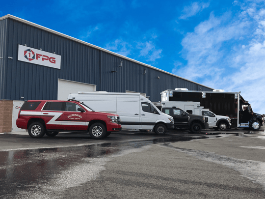 fpg all vehicles outside with black truck replacing firetruck with blue sky-1